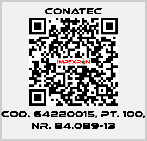 cod. 64220015, pt. 100, nr. 84.089-13 Conatec