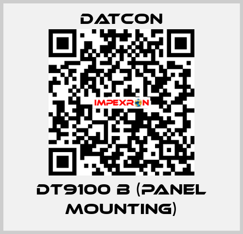 DT9100 B (panel mounting) Datcon