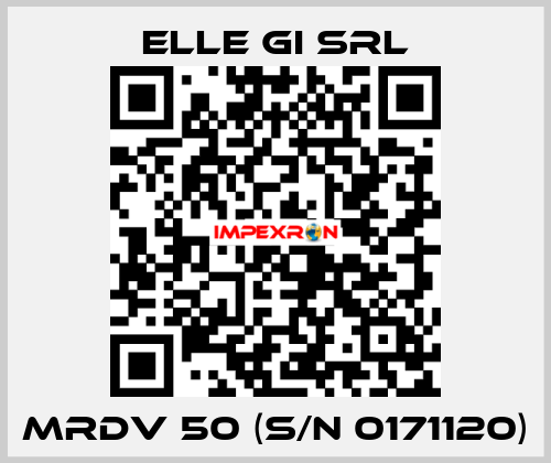 MRDV 50 (S/N 0171120) ELLE GI SRL