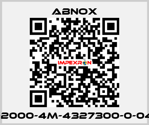 AX-2000-4M-4327300-0-040P ABNOX