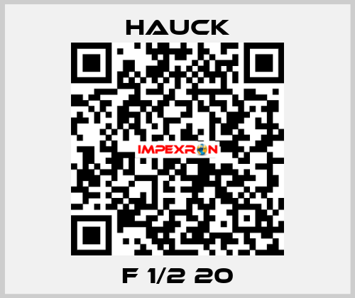 F 1/2 20 HAUCK
