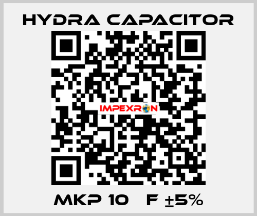 MKP 10 µF ±5% Hydra capacitor