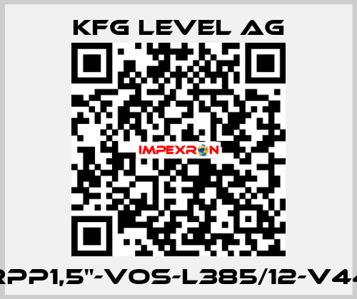 ARPP1,5"-VOS-L385/12-V44A KFG Level AG