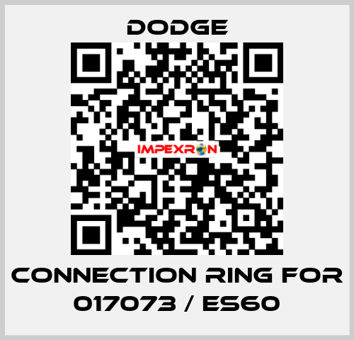 connection ring for 017073 / ES60 Dodge