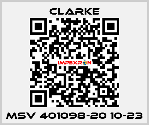 MSV 401098-20 10-23 Clarke