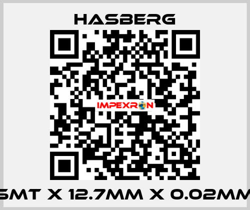 5mt X 12.7mm X 0.02mm Hasberg