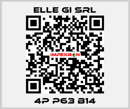 4P P63 B14 ELLE GI SRL
