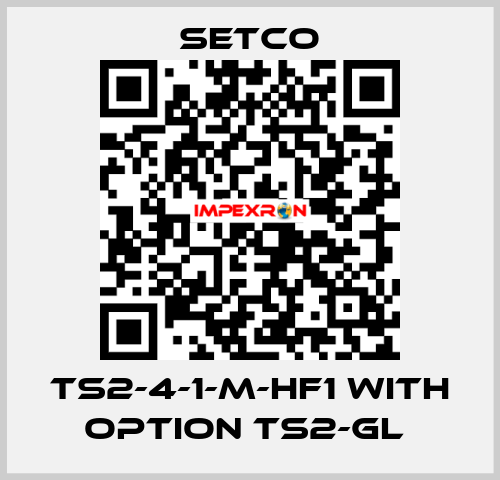 TS2-4-1-M-HF1 WITH OPTION TS2-GL  SETCO