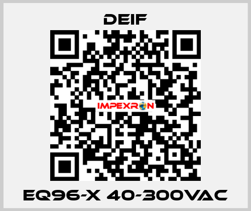 EQ96-X 40-300VAC Deif