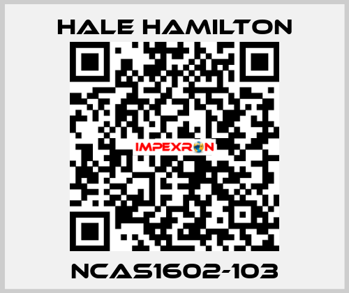 NCAS1602-103 HALE HAMILTON