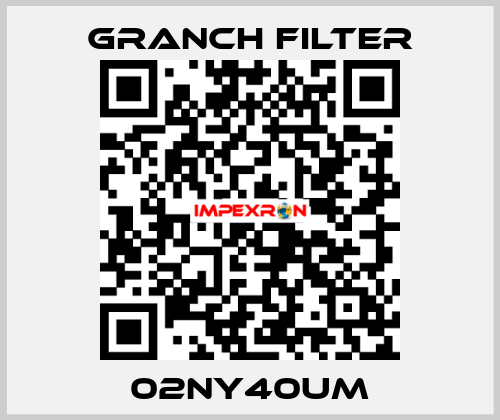 02NY40UM GRANCH FILTER