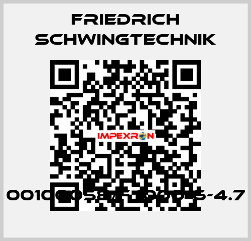 00100058/F 1000-6-4.7 Friedrich Schwingtechnik