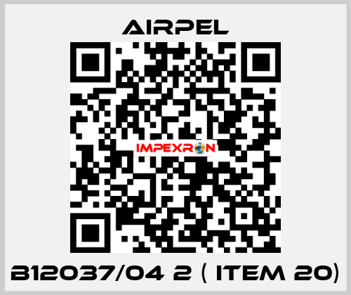 B12037/04 2 ( ITEM 20) Airpel