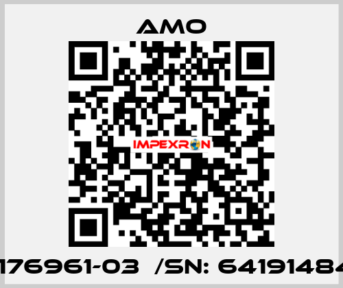 1176961-03  /SN: 64191484 Amo