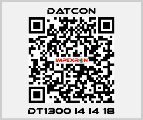 DT1300 I4 I4 18 Datcon