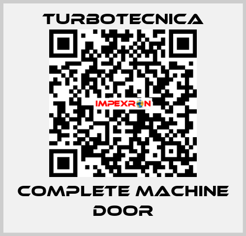 COMPLETE MACHINE DOOR Turbotecnica