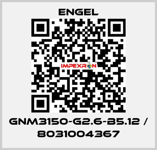 GNM3150-G2.6-B5.12 / 8031004367 ENGEL