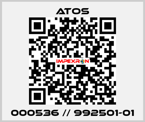 000536 // 992501-01 Atos