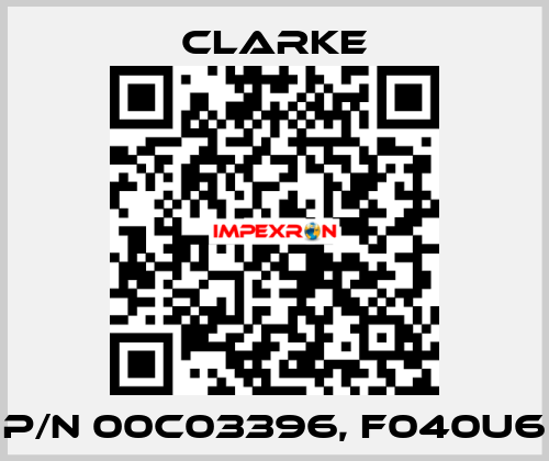 p/n 00C03396, F040U6 Clarke