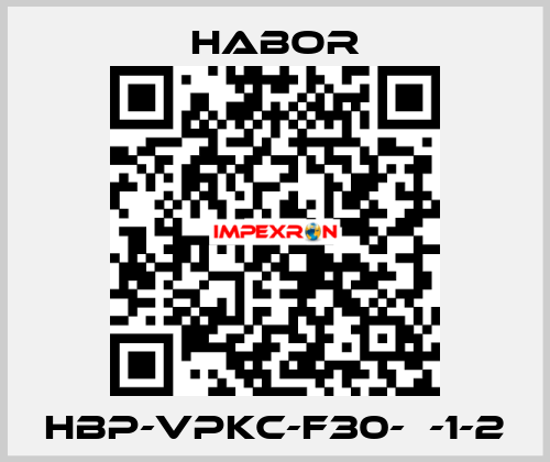 HBP-VPKC-F30-А-1-2 Habor