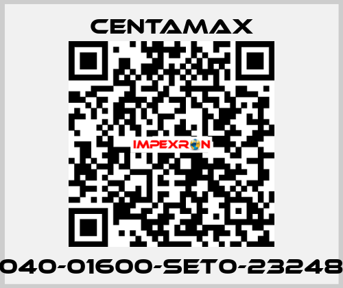 0040-01600-SET0-232489 CENTAMAX