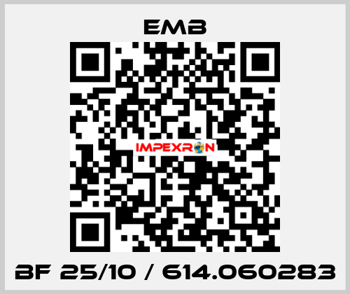 BF 25/10 / 614.060283 Emb