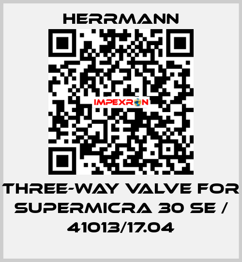 three-way valve for SUPERMICRA 30 SE / 41013/17.04 Herrmann