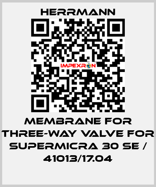 membrane for three-way valve for SUPERMICRA 30 SE / 41013/17.04 Herrmann