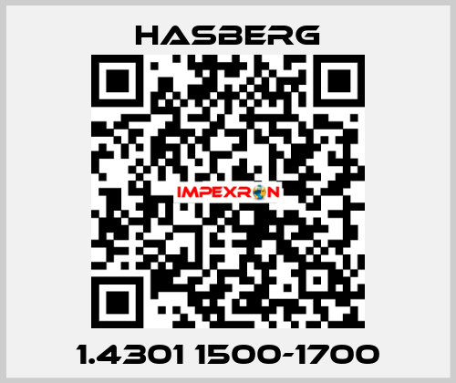 1.4301 1500-1700 Hasberg