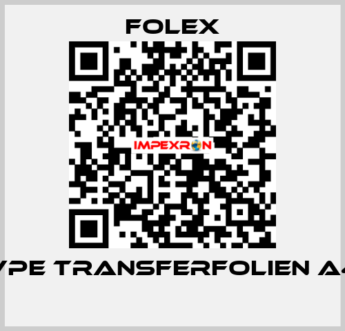 VPE Transferfolien A4   Folex