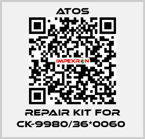 REPAIR KIT FOR CK-9980/36*0060  Atos