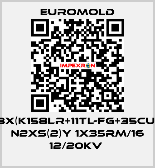 3X(K158LR+11TL-FG+35CU) N2XS(2)Y 1X35RM/16 12/20KV  EUROMOLD