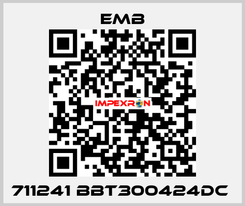711241 BBT300424DC  Emb