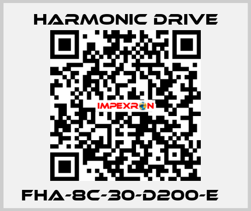 FHA-8C-30-D200-E   Harmonic Drive