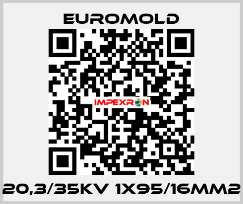20,3/35KV 1X95/16MM2 EUROMOLD