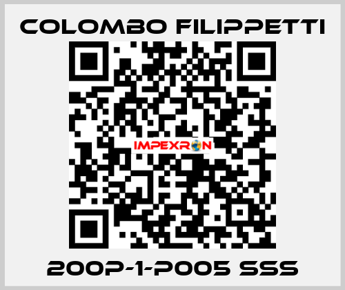 200P-1-P005 SSS Colombo Filippetti