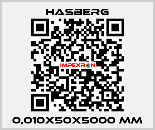 0,010X50X5000 MM Hasberg