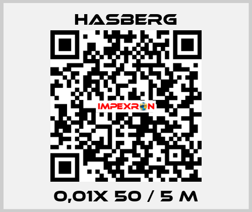 0,01X 50 / 5 M Hasberg