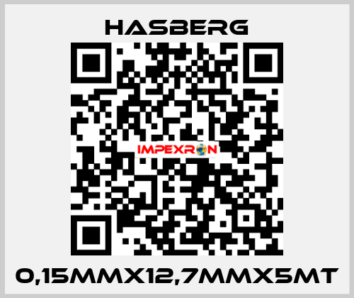 0,15MMX12,7MMX5MT Hasberg