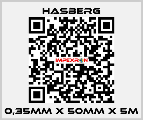 0,35MM X 50MM X 5M Hasberg