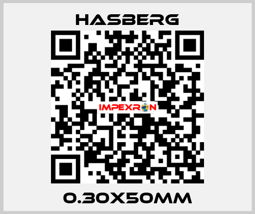 0.30X50MM Hasberg