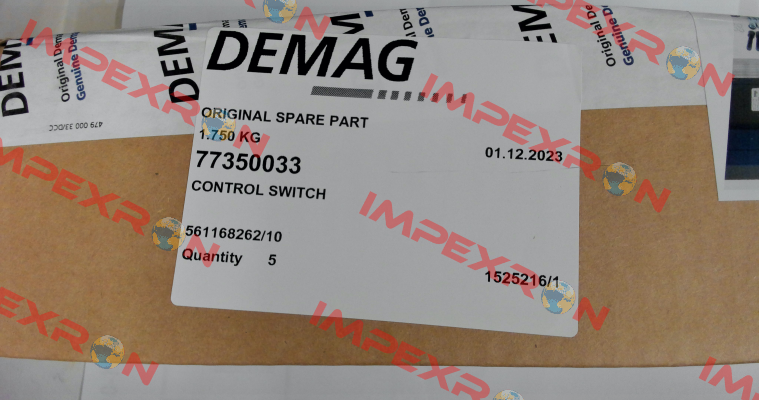 Steuerschalter DSC S-77350044 Demag