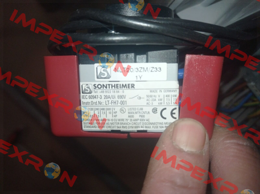 10002015       NLT20/3ZM/Z33 Sontheimer