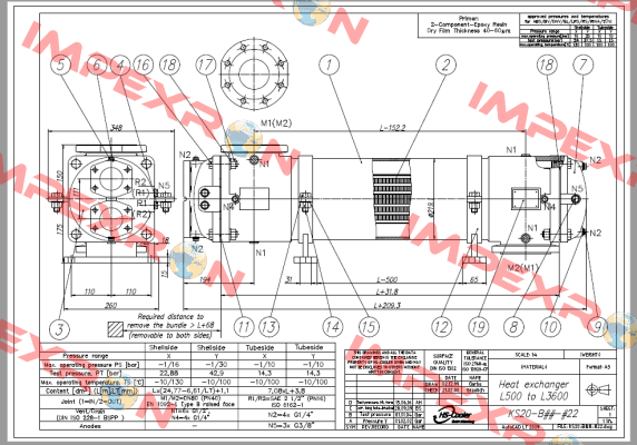 (K20-0028)K20-FCV-421 L1120  HS Cooler