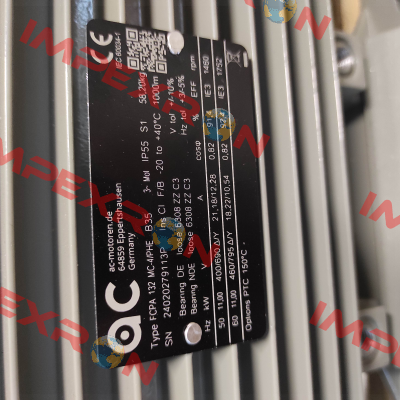 FCPA 132 MC-4/PHE AC Motoren