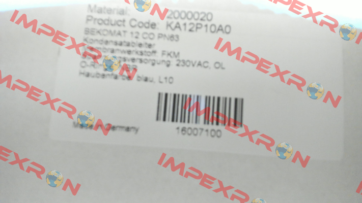 2000020 / KA12P10A0 Beko