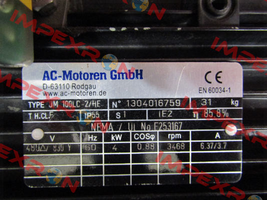 1304016759 obsolete, alternative Siemens 1LE1023-1AA43-5AB4  AC Motoren