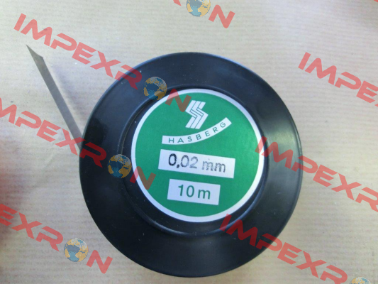 0.02mm / L=10m  Hasberg