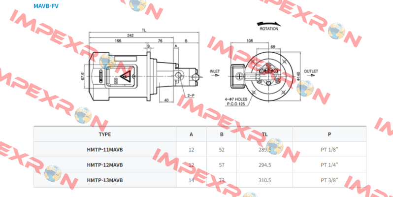 HMTP-3M-200-FAN-13MAVB Hansung Precision