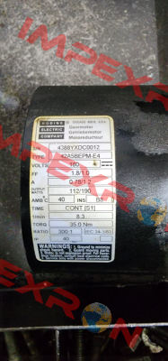 coal for 42A5BEPM-E4 BODINE ELECTRIC